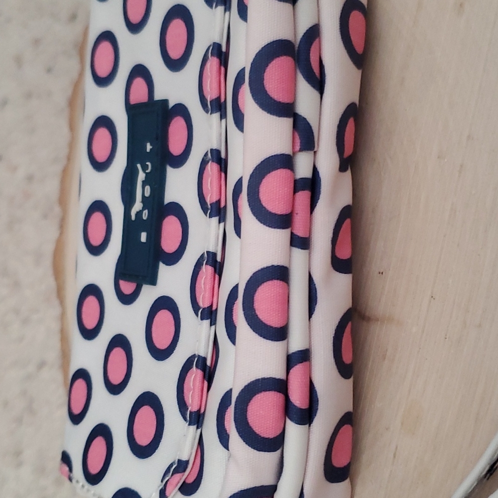 Scout Pink & White Dot Design Wristlet Wallet - Picture 3 of 7